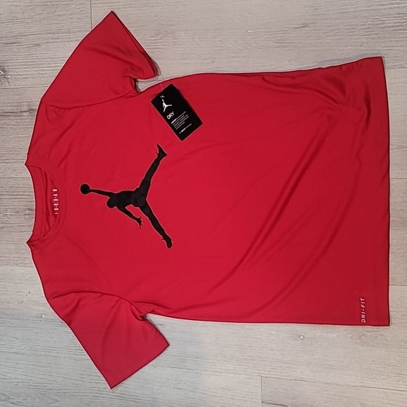 Jordan Shirts & Tops Nike Air Jordan Boys Xl Tee Shirt Dry Fit New